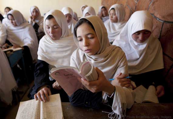 Afghan Girls Receive Education in Bamiyan